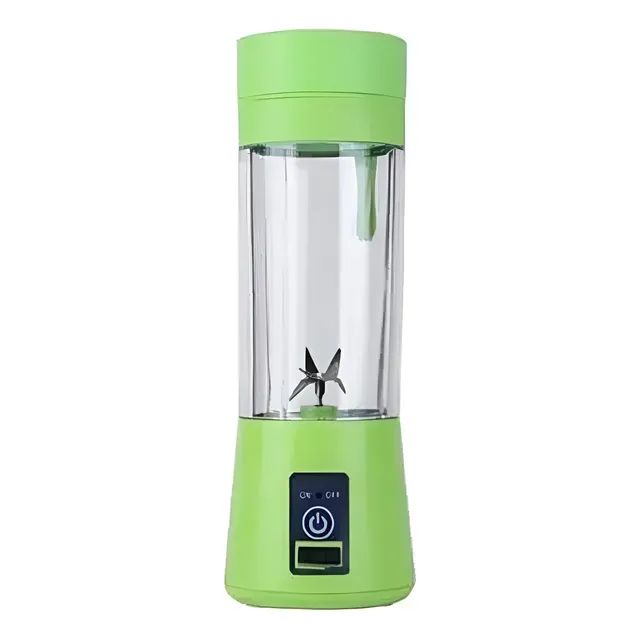 Portable USB Juice Blender – Rechargeable 6-Blade Mini Mixer